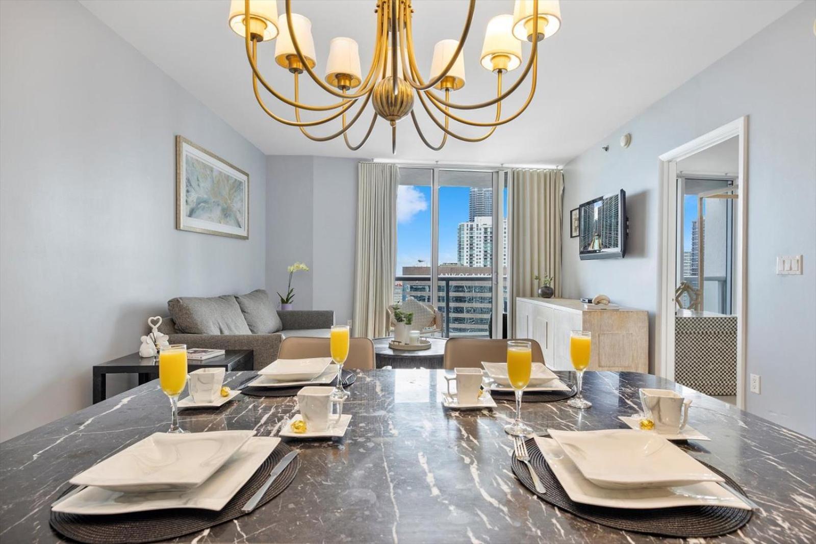 Marvelous Apartment In Brickell Miami Exteriör bild