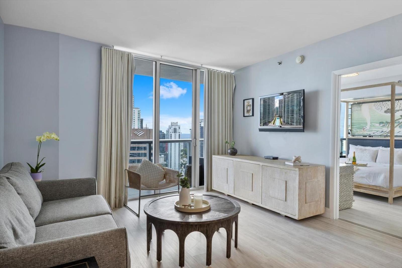 Marvelous Apartment In Brickell Miami Exteriör bild